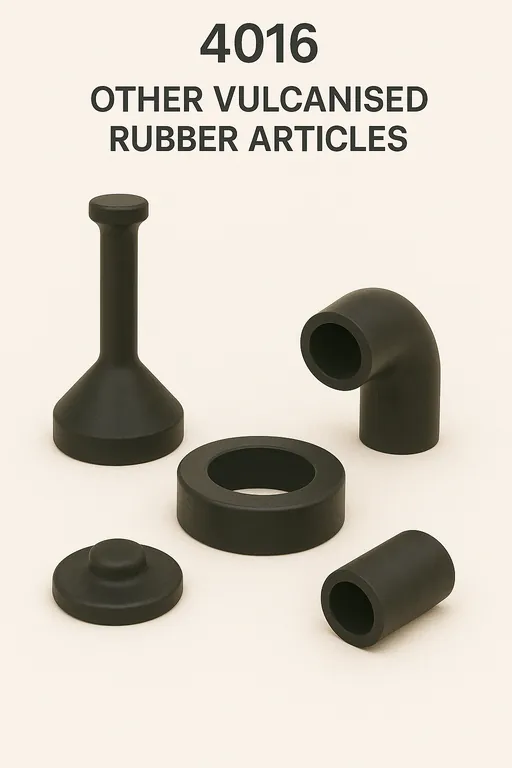 Other Vulcanised Rubber Articles
